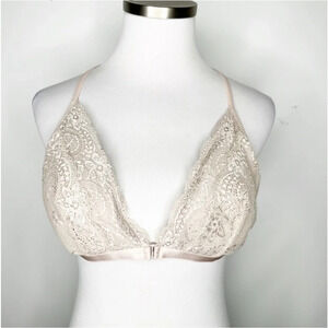 Shekini Front Closure Lace Bralette Size XL